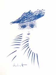La femme bleue